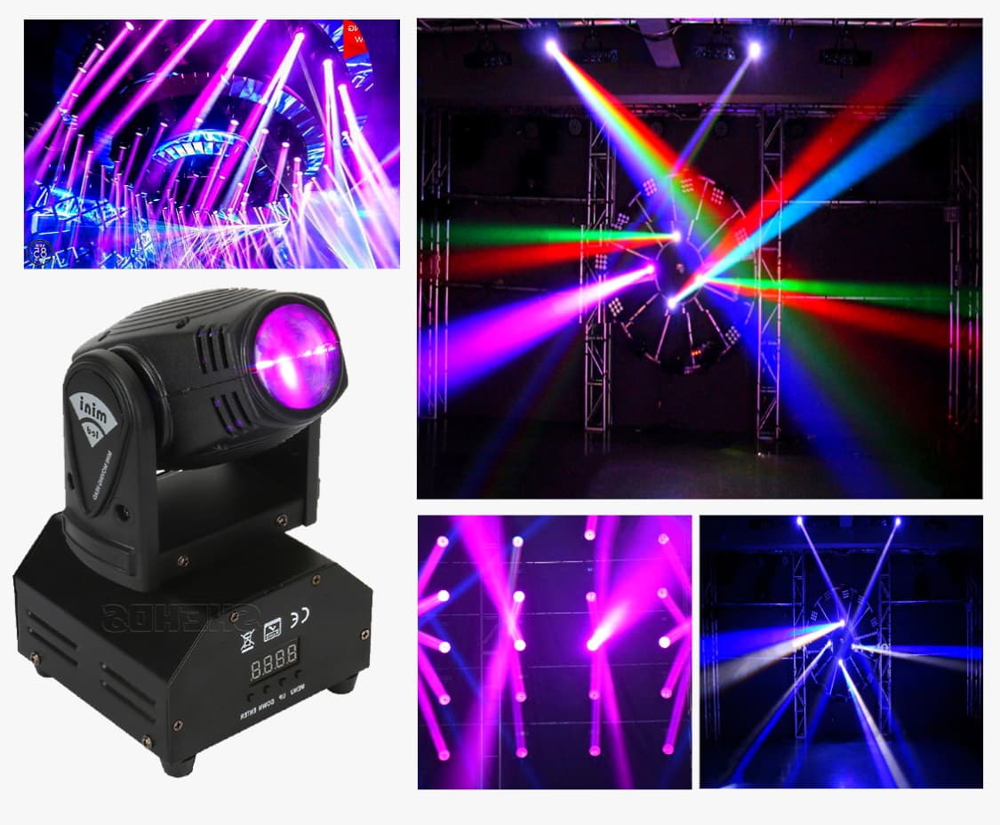 Вращающаяся голова для дискотек